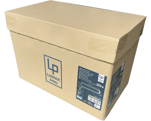 LUMAK PRO LED Vochtwerende Lichtbalk IP65 24W 3600 lm 4000/6500 K Neutraal Wit/Daglicht Wit L 600 mm