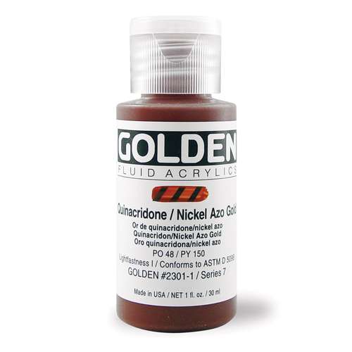 GOLDEN FLUID ACRYLICS Acrylfarbe, einzeln