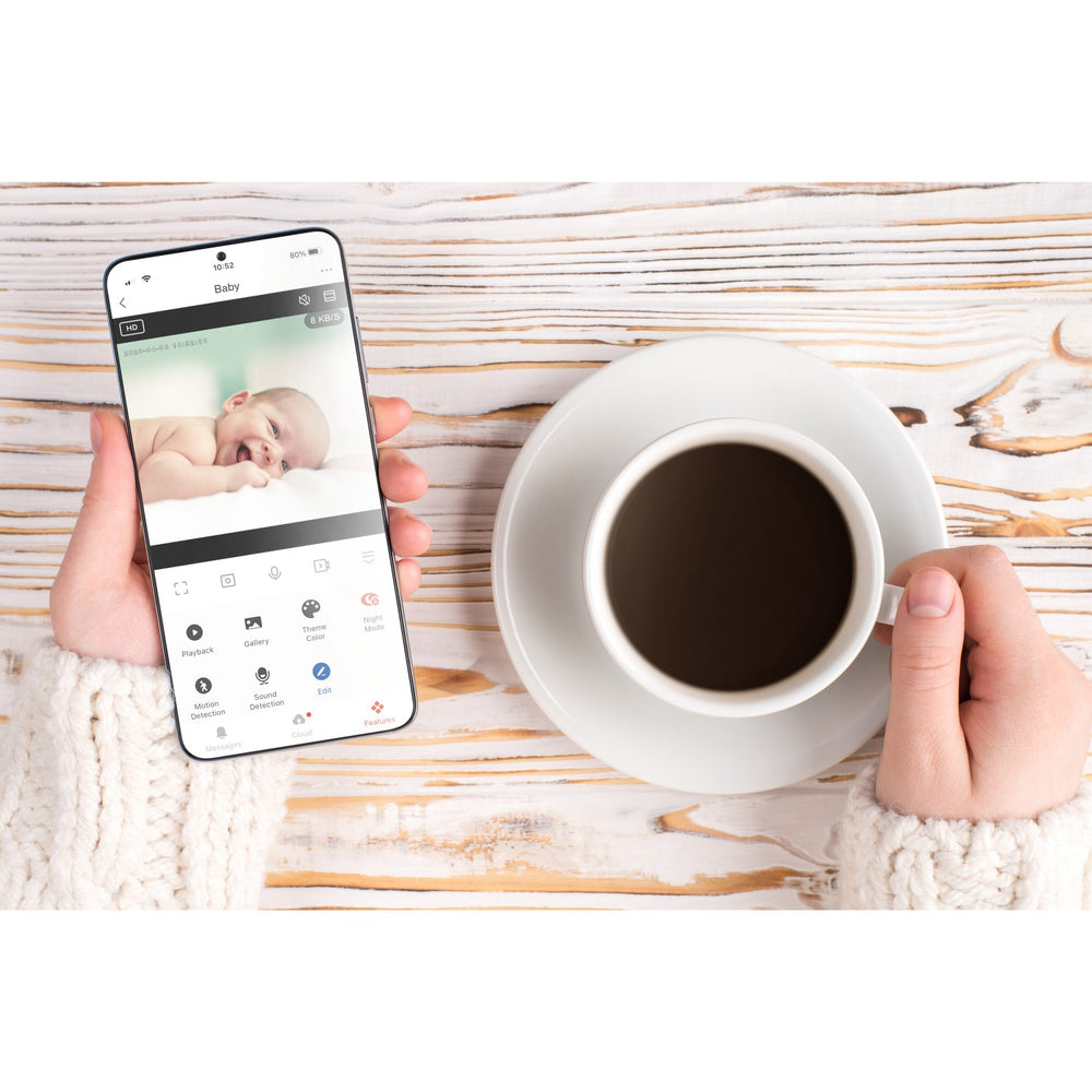 Køb Alecto Wifi Babyfoon