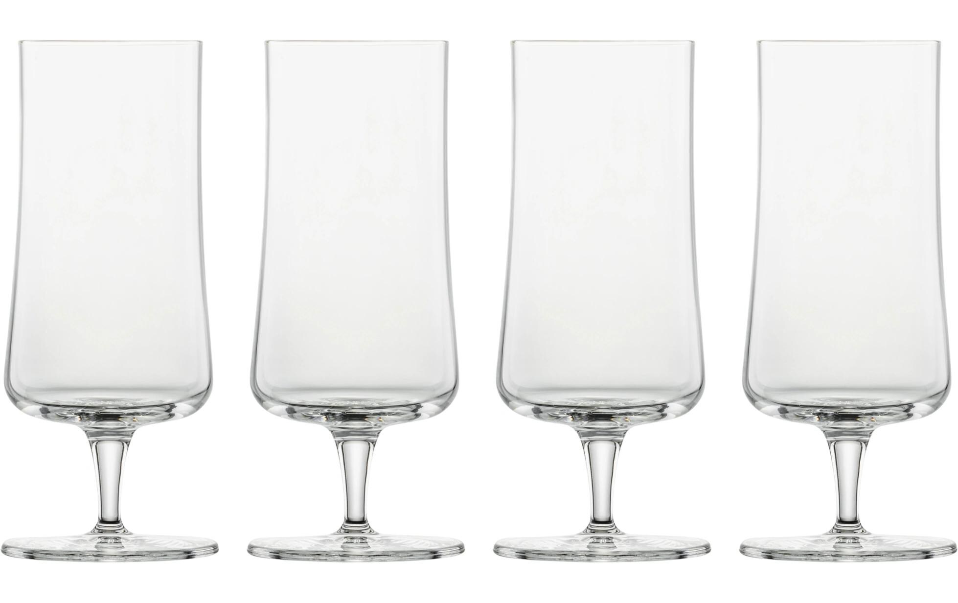 Bierglas Basic Pils 300 ml, 4 Stück, TransparentWeizenbierglas