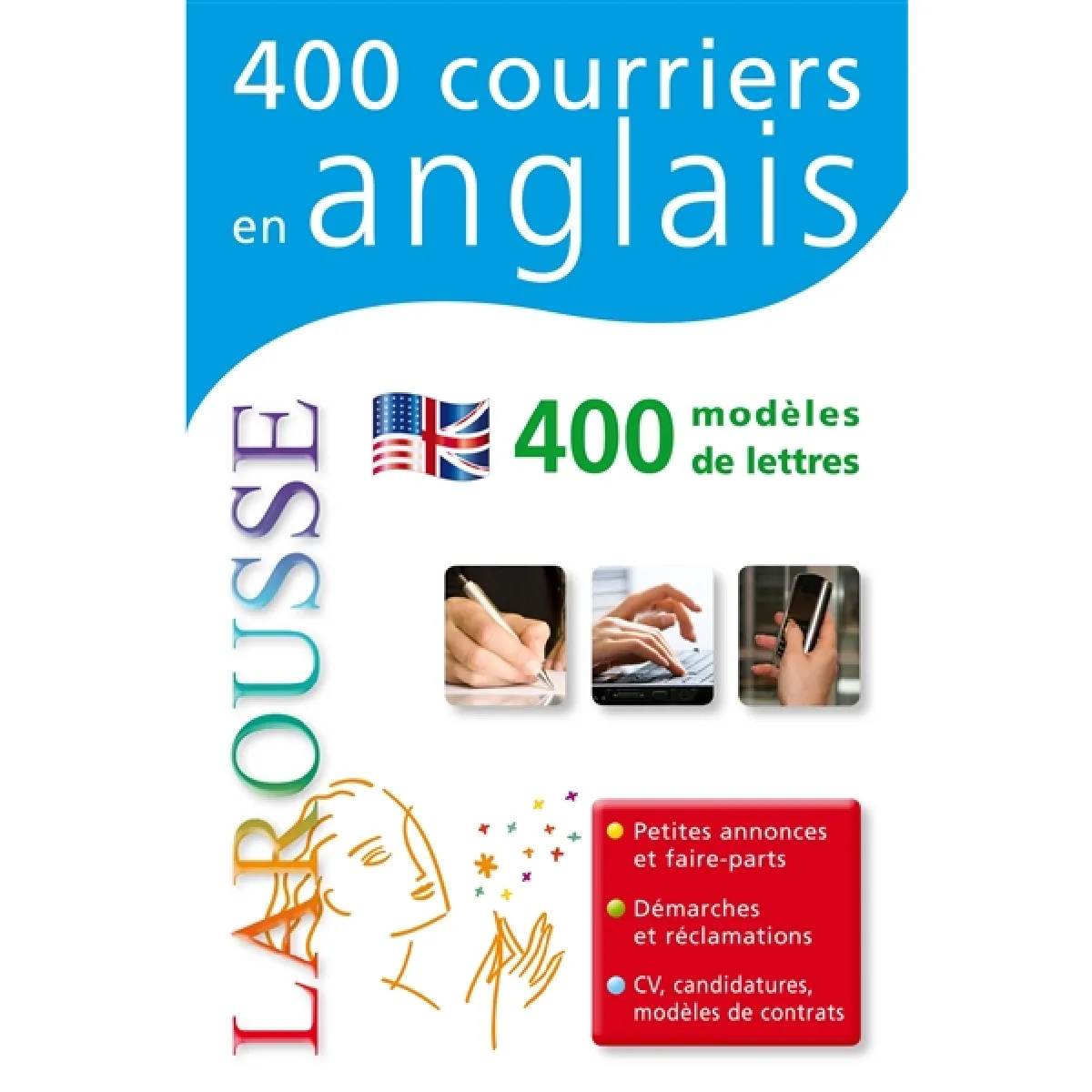 400 courriers en anglais, 400 modèles de lettres · Occasion
