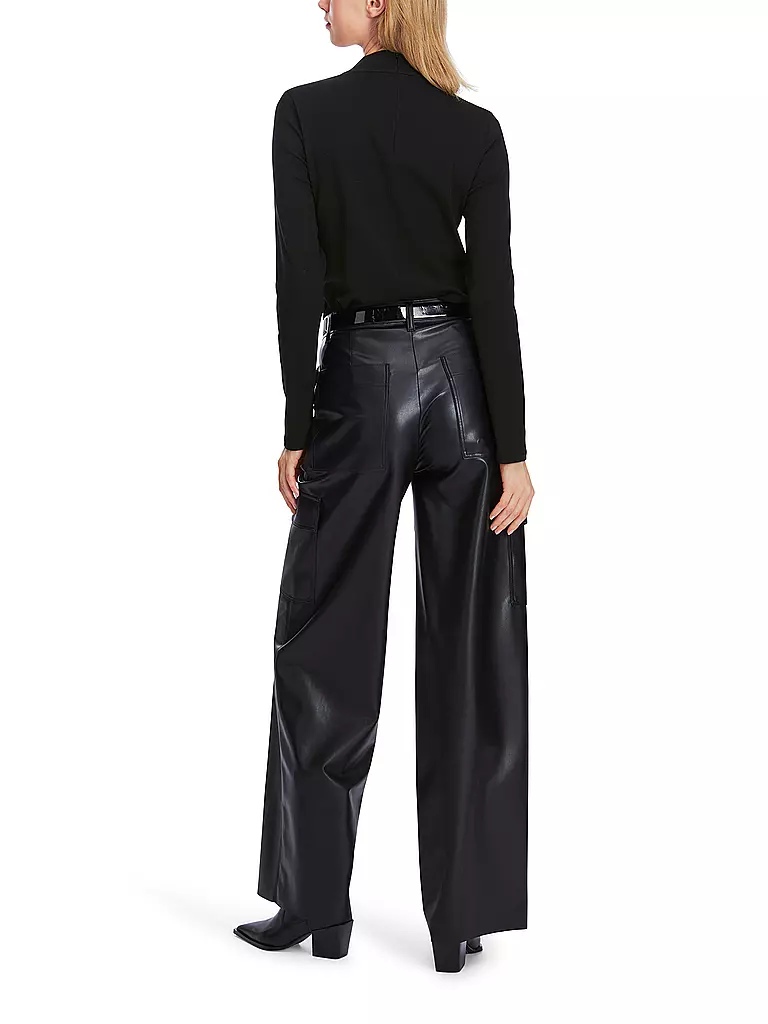 MARC CAIN Langarmshirt schwarz