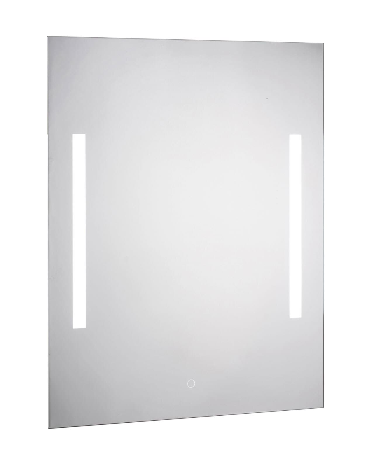 CASAVANTI Badspiegel beleuchtet mit LED 70 x 90 cm Spiegelglas