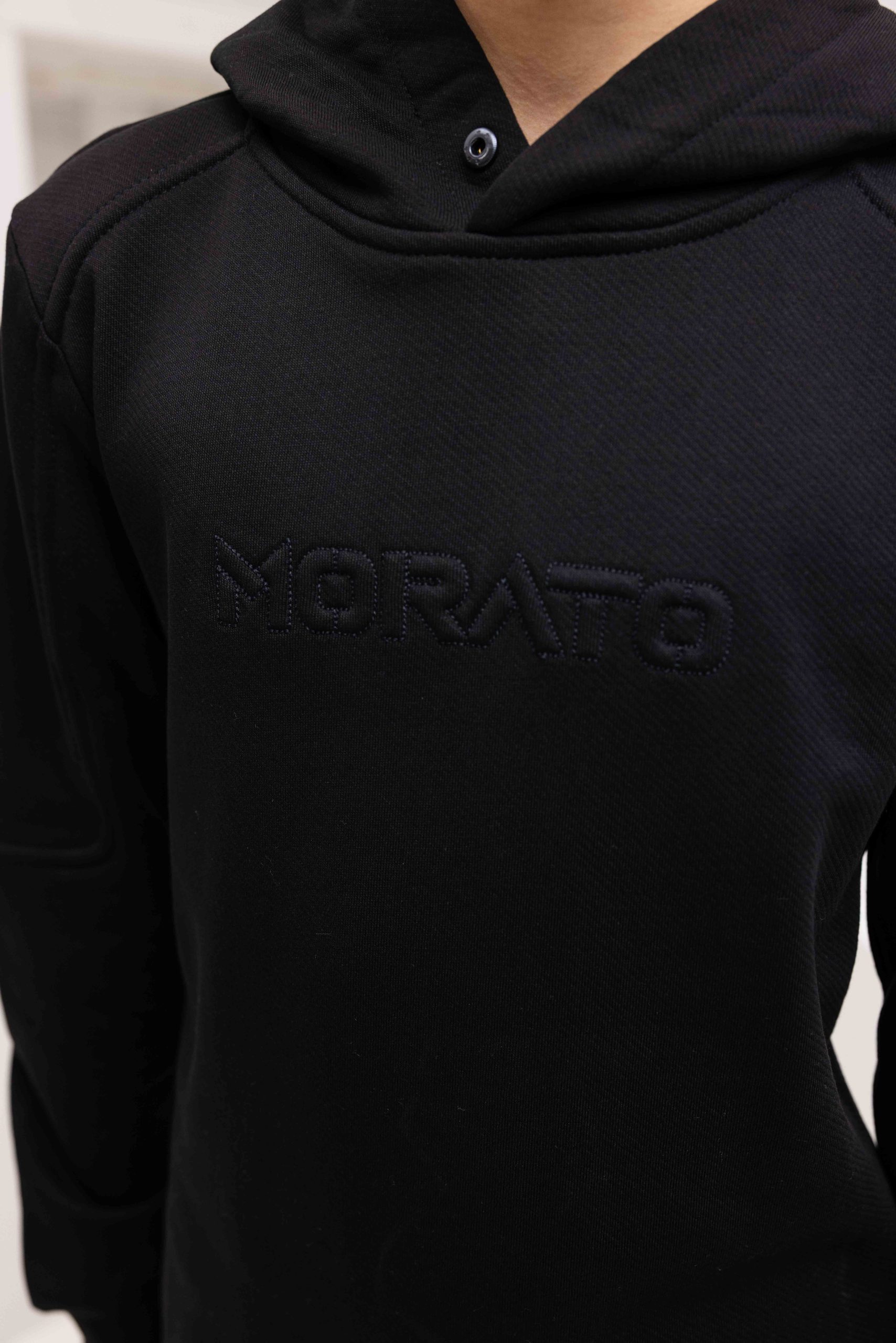Antony Morato Hoodie Kids Zwart