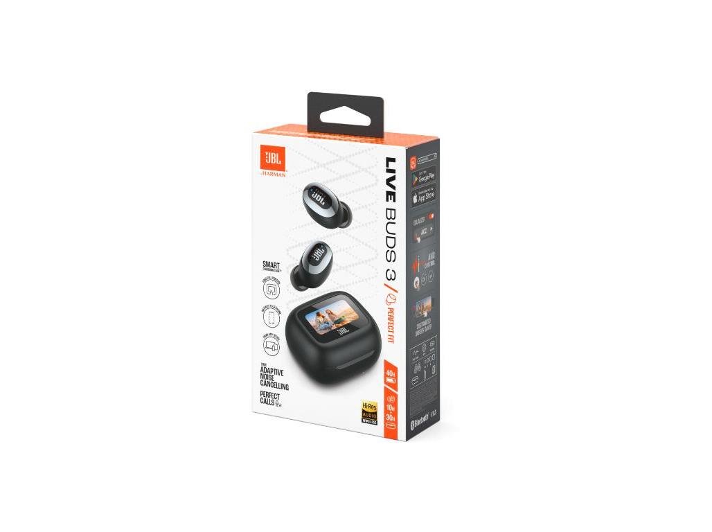 AURICULARES TWS JBL LIVE BUDS 3BLK PRETO
