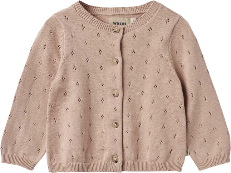 Wheat Strik Cardigan Maia Moonlight rose