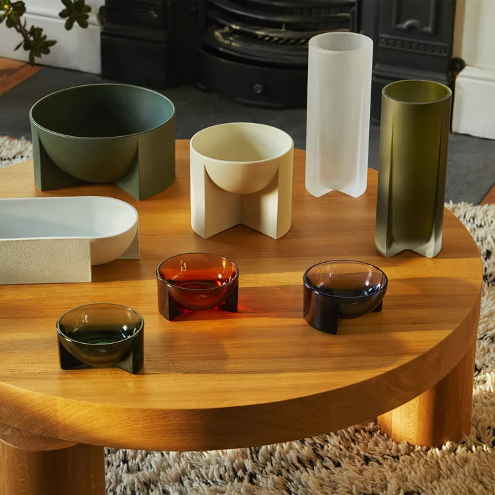 Iittala - Kuru Schale, 240 x 120 mm, moosgrün