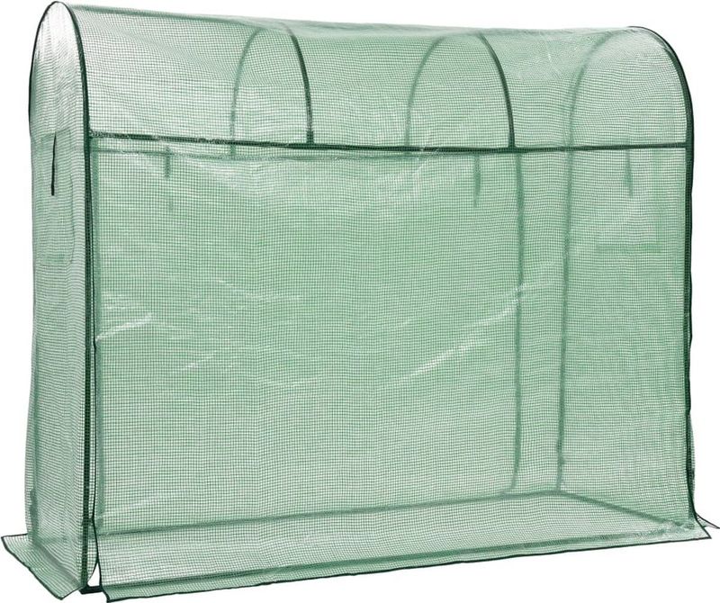 Tuinkas - Gepoefercoat Stalen Frame - UV-Beschermde Hoes - Eenvoudig Op Te Zet