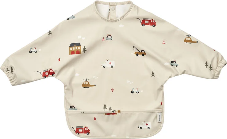 Liewood Merle cape bib Emergency vehicle / sandy