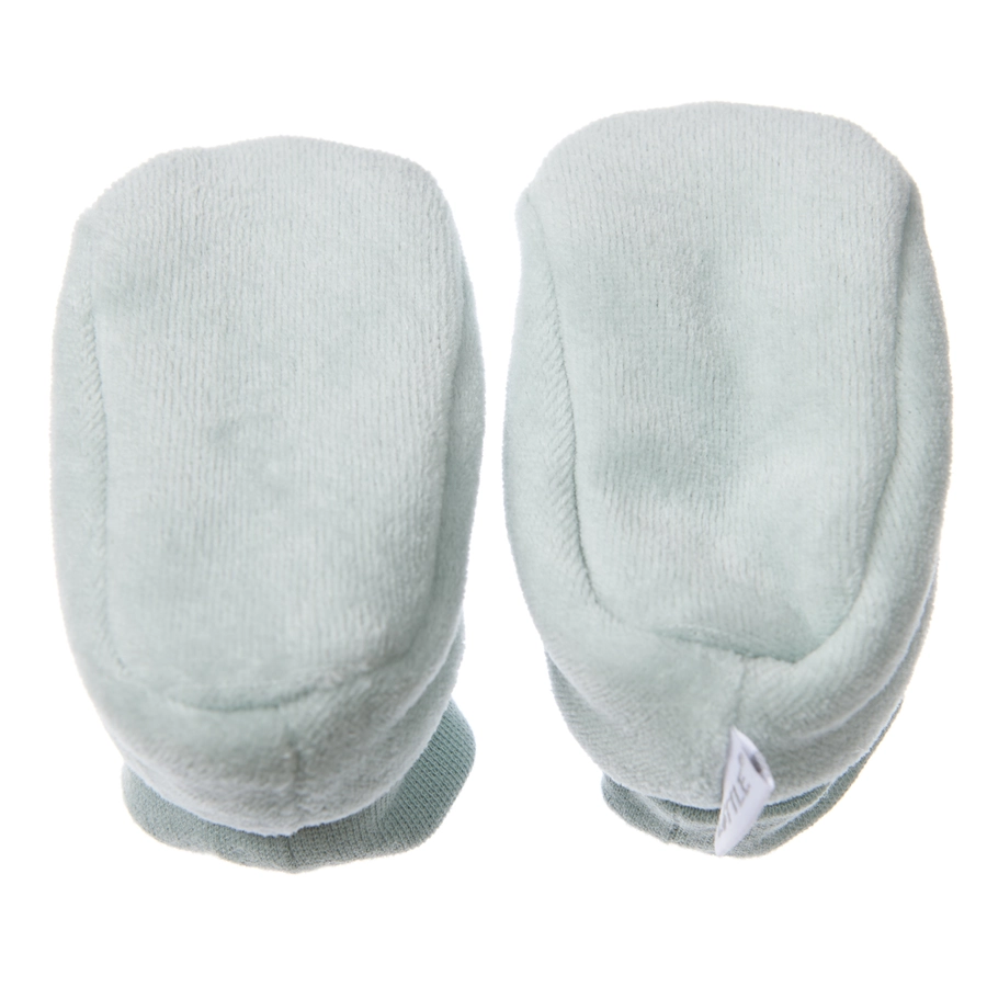 LITTLE Schuhe uni grün