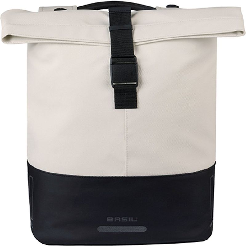 Basil - Cove - Fietstas - Wit/Zwart - 32 liter