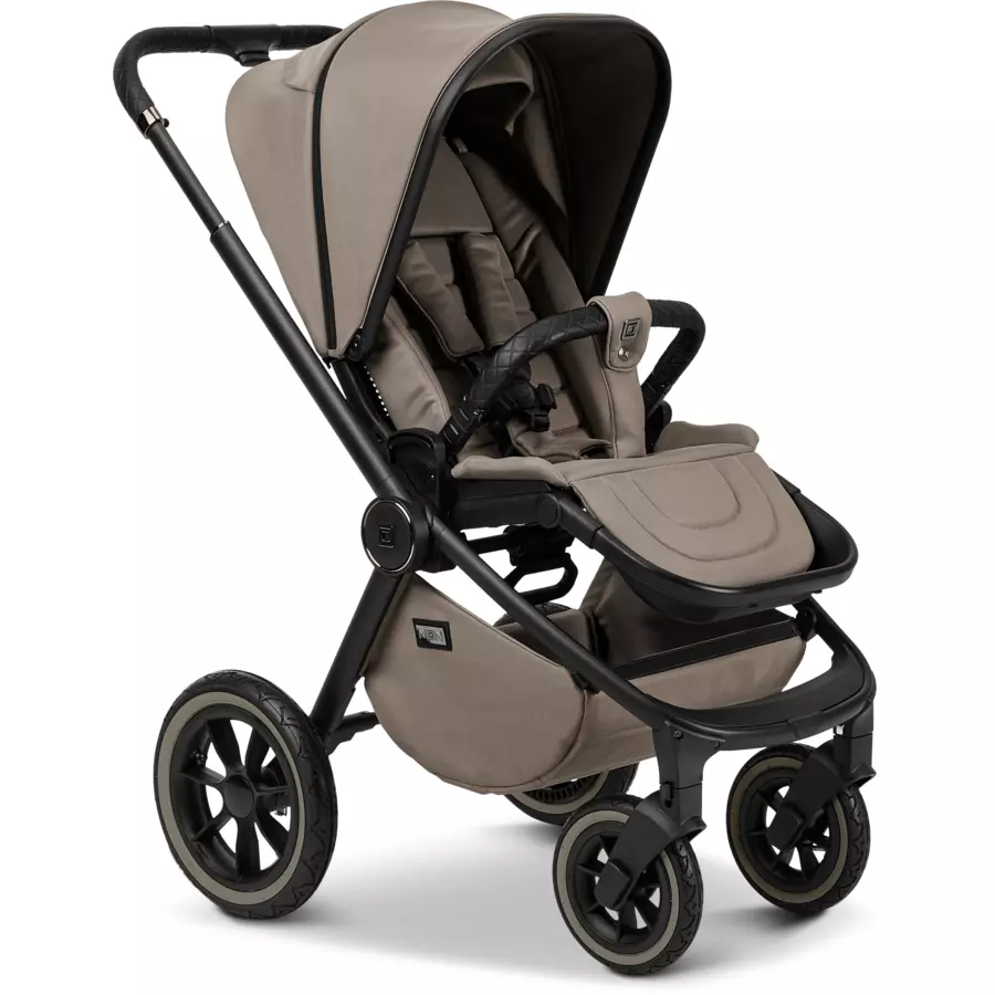 MOON Kombikinderwagen Resea Edition+ mudblack matt