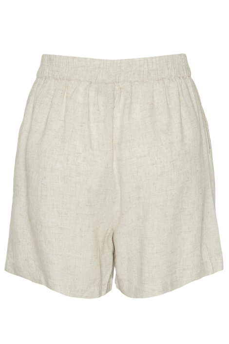 Pieces beige dames korte broek