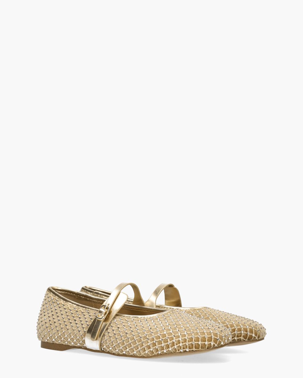 Steve Madden Rejoice-R Flat Shoe Goud Damesballerina's