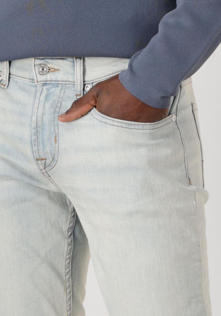 blauwe 7 for all mankind slim fit jeans slimmy tapered