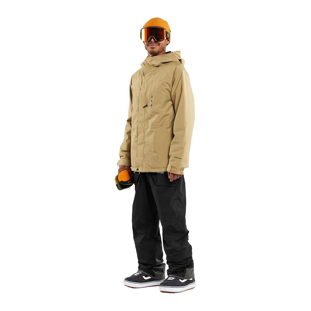 Volcom DUA INS GORE - Veste ski Homme dark khaki