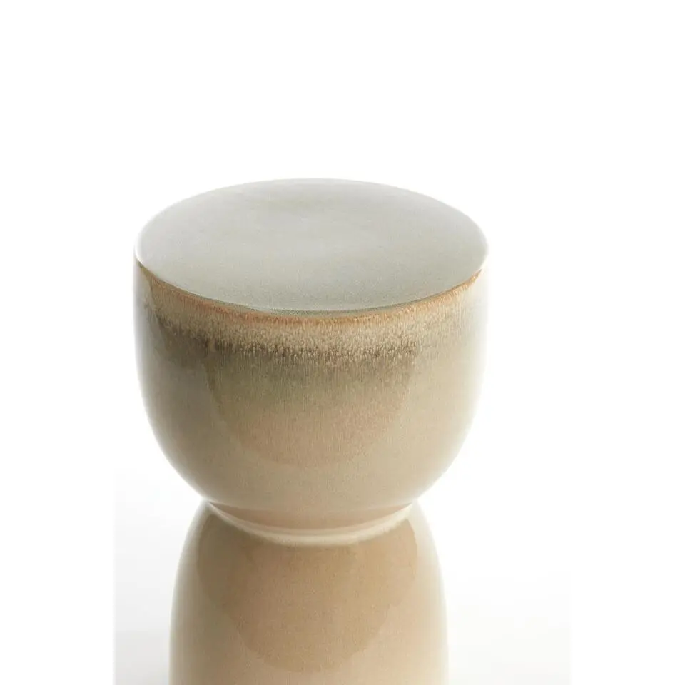 Bijzettafel Finca - Wit - 28.5x28.5x42cm