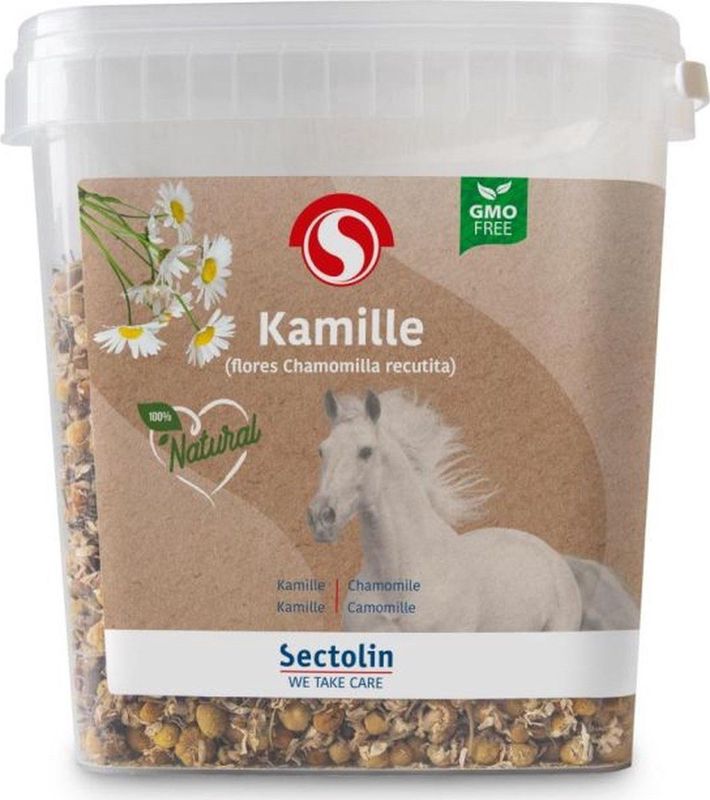 Sectolin - Kamille - Dierensupplement - 500 Gram - Natuurlijk Kruid