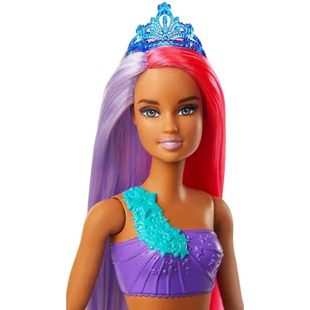 Barbie Dreamtopia Meerjungfrau Puppe pinkes und lilafarbenes Haar