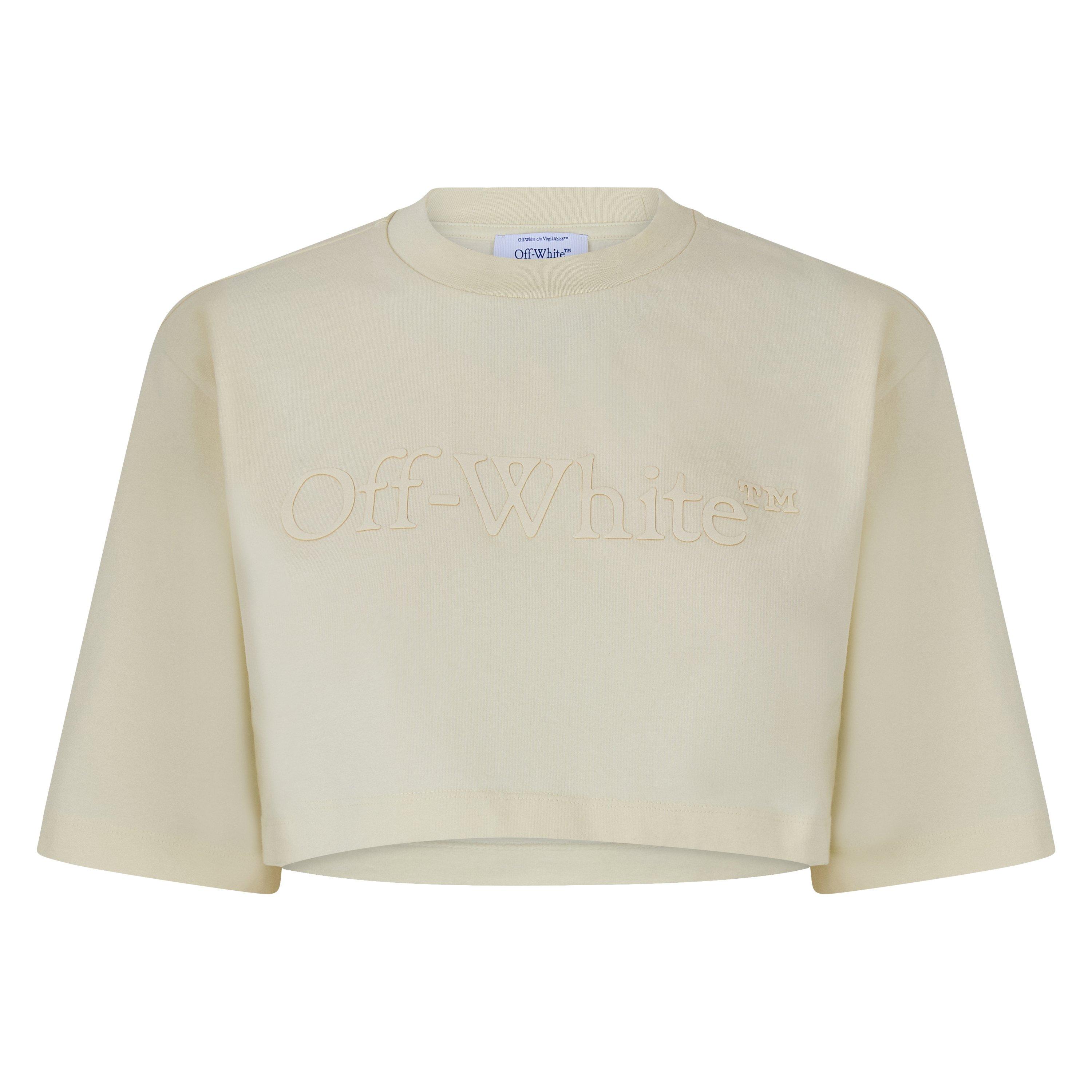 Off White Crop Top