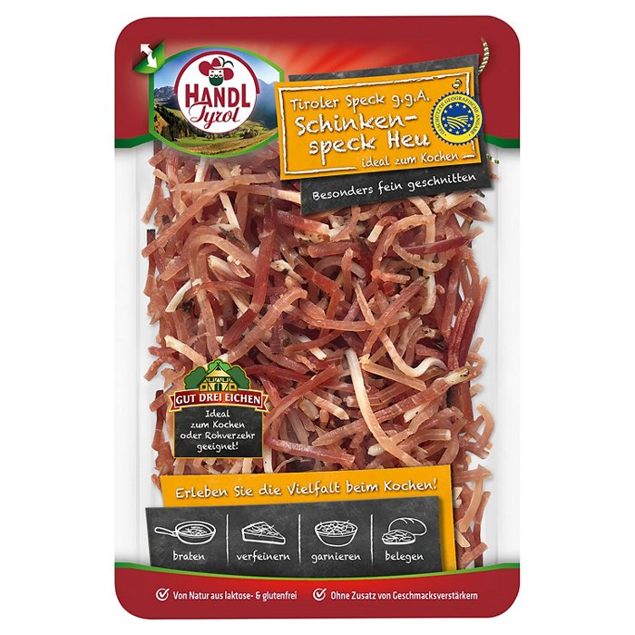 GUT DREI EICHEN HANDL Schinkenheuspeck 80 g
