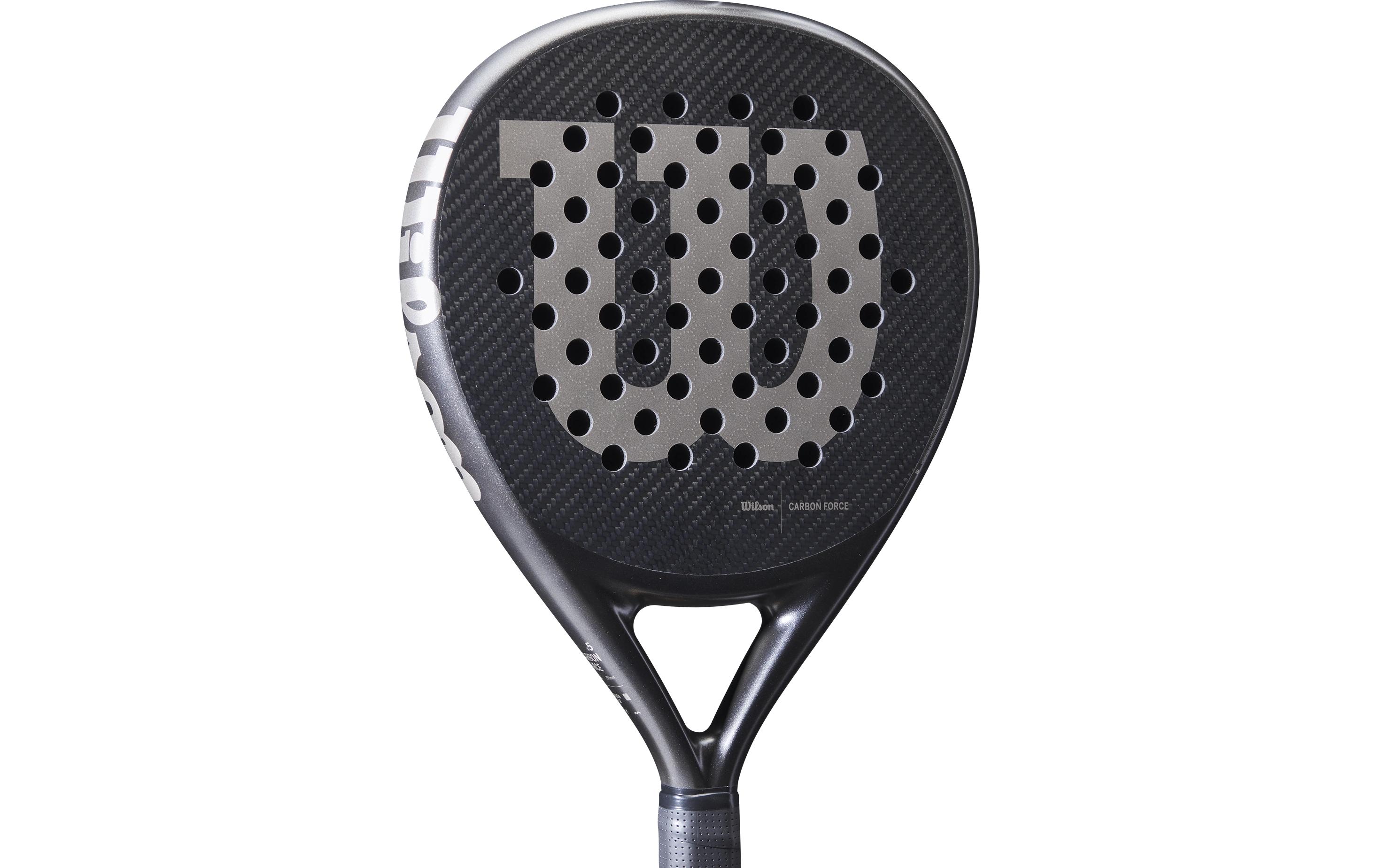 Padelracket Carbon Force LT Schwarz<br>Padelschläger mit Carbon Rahmen