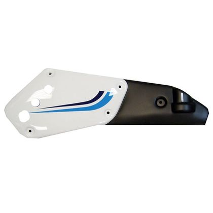 Plaques latérales Ermax Caches latéraux XSR 700 - Blanc / Bleu