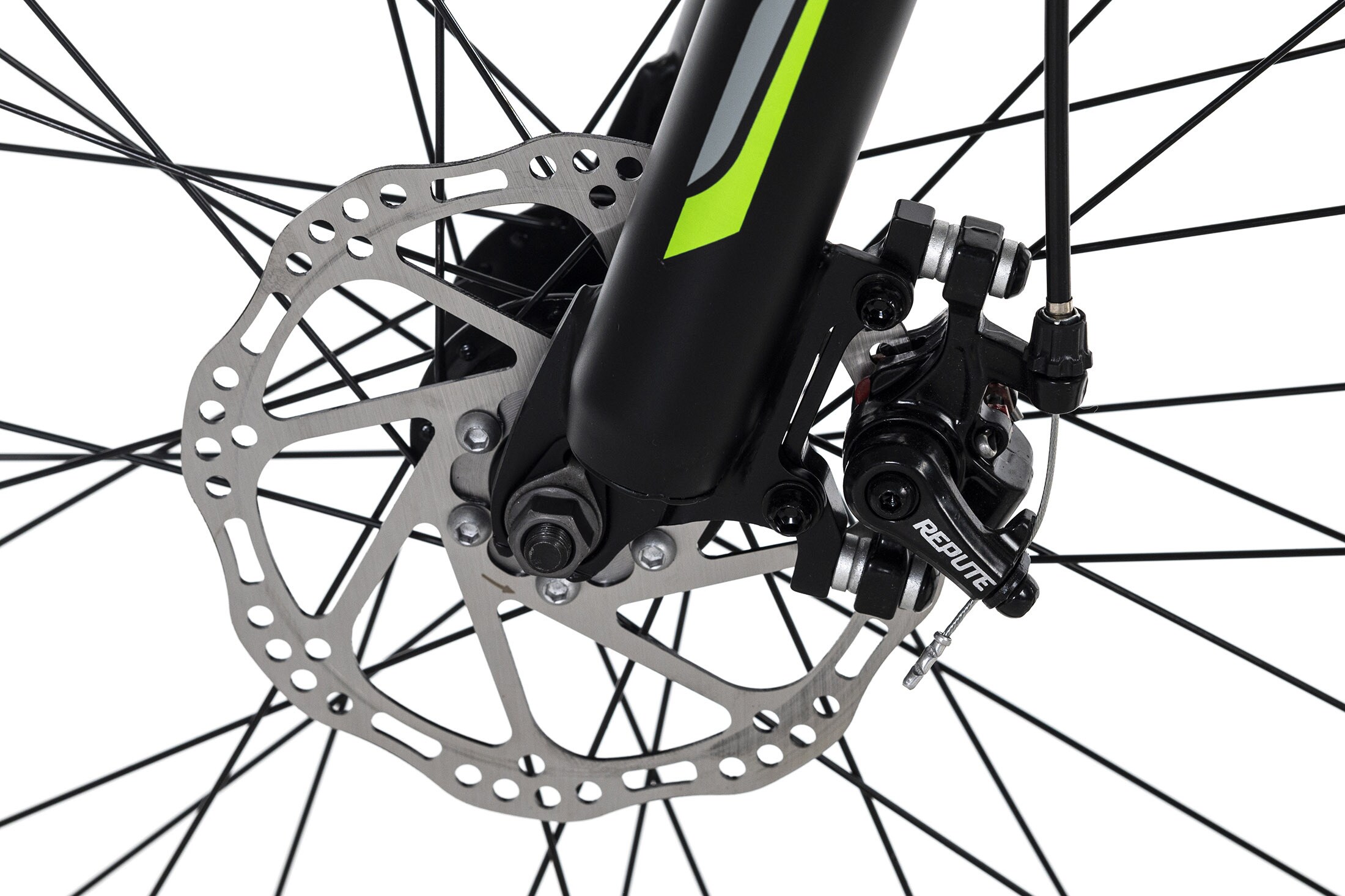 KS Cycling Mountainbike Hardtail 26 Zoll Catappa schwarz-grün