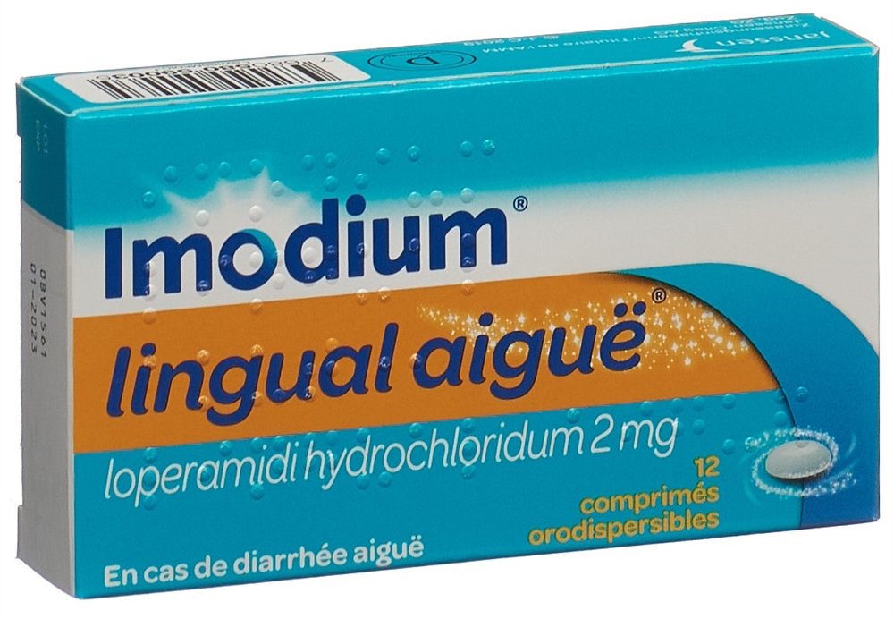 IMODIUM lingual akut Schmelztabl 2 mg Blist 12 Stk
