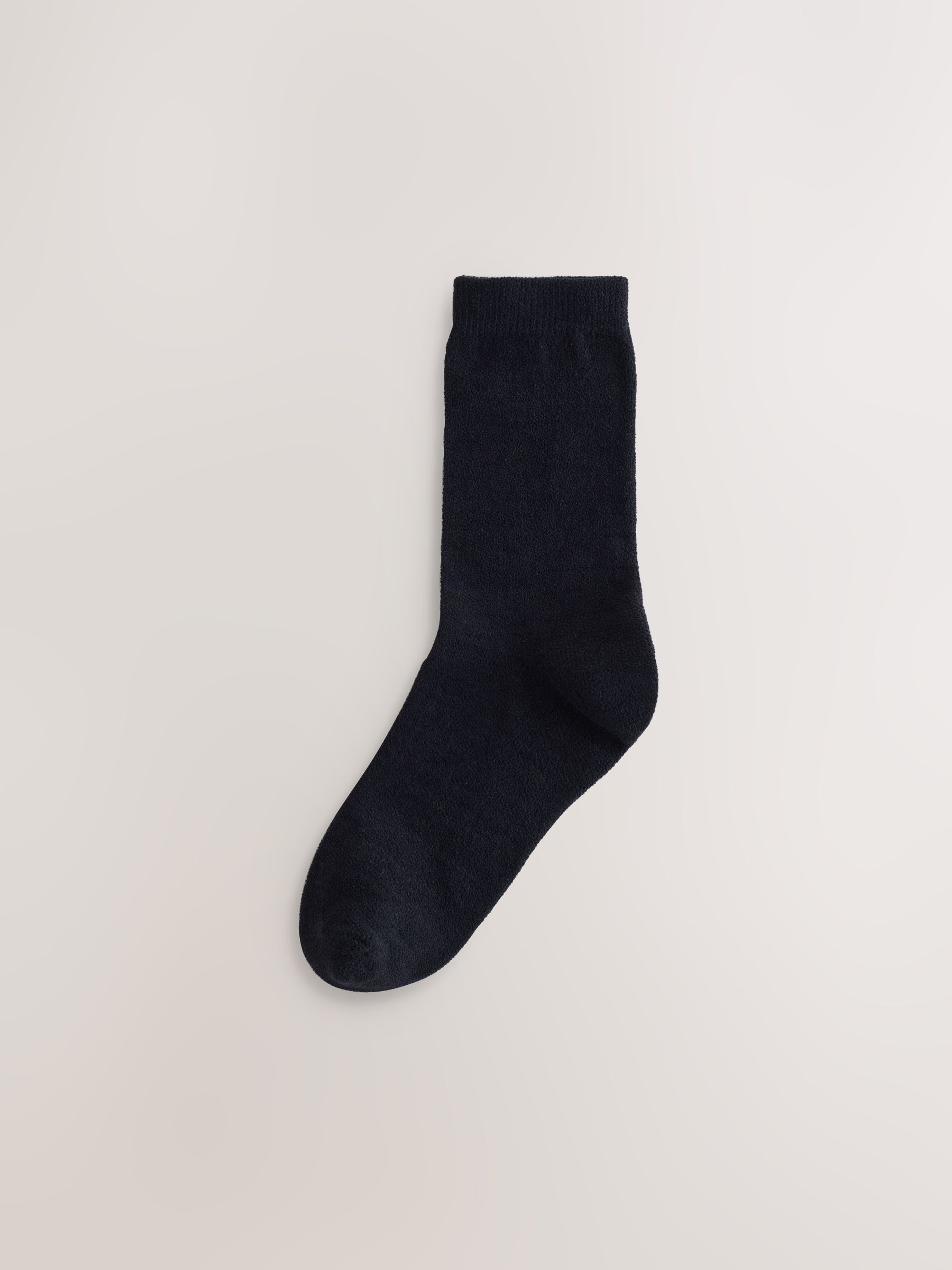 Zwart - Set van 2 paar thermische fleece sokken