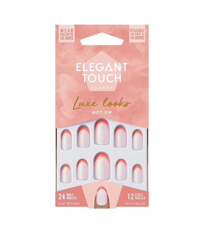 Elegant Touch - Unhas postiças Luxe Looks - Hot Tip