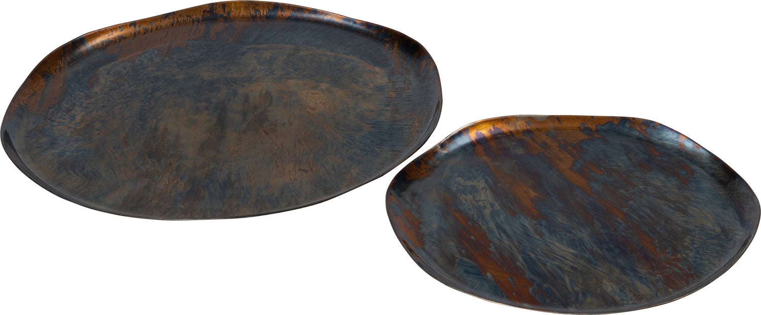 Intratuin decoratiebord Xin koper D 30 H 4,5 cm