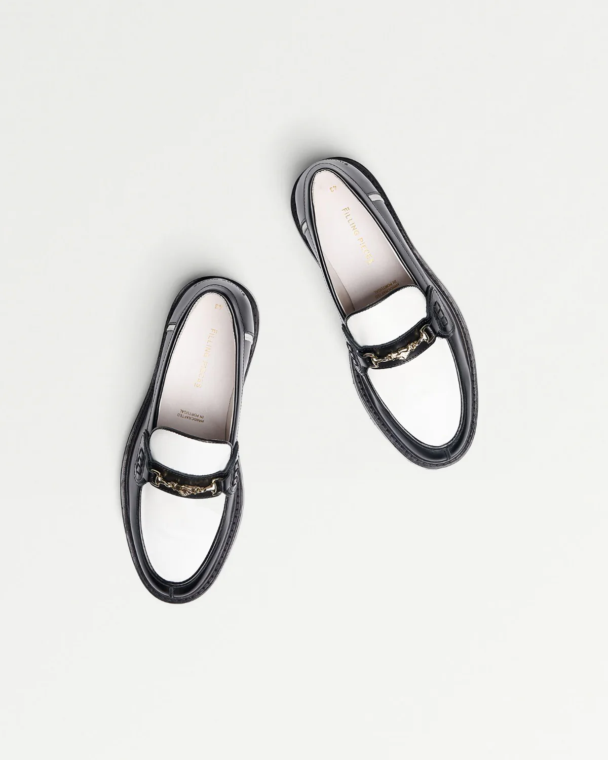 Loafer Polido White / Black