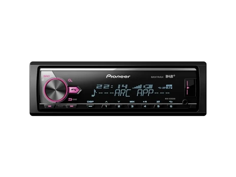 Pioneer MVH-X580DAB - Bil - digital modtager - in-dash - Single-DIN - 50 watt x 4