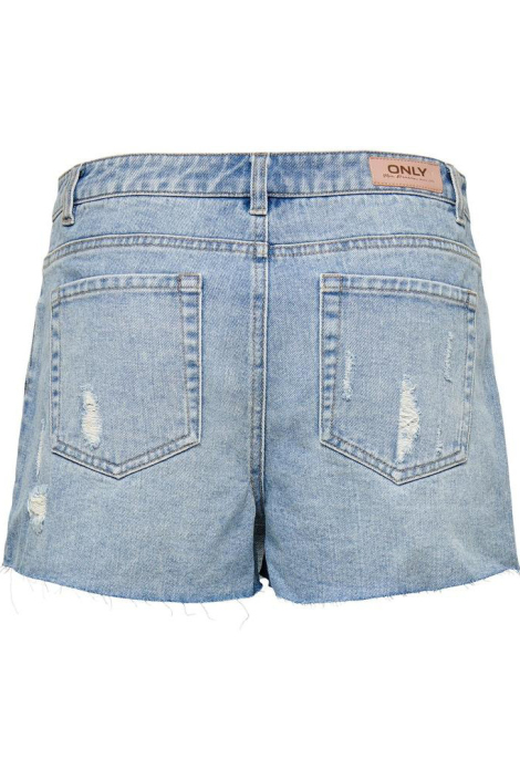 Only blauwe dames korte broek