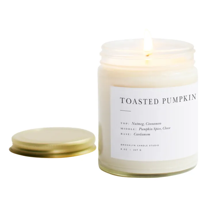 Brooklyn Candle Studio Bougie Minimalist Toasted Pumpkin - 212 g