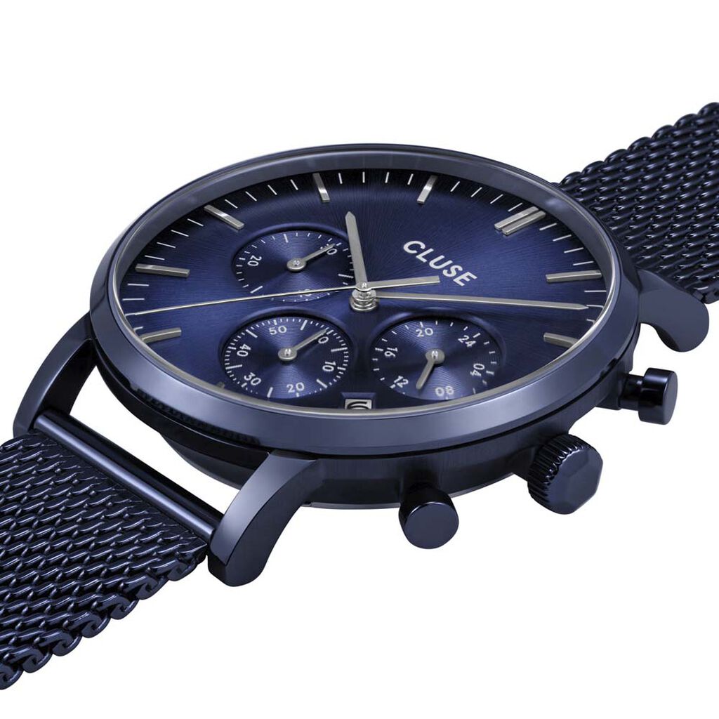 Montre Cluse Aravis Bleu