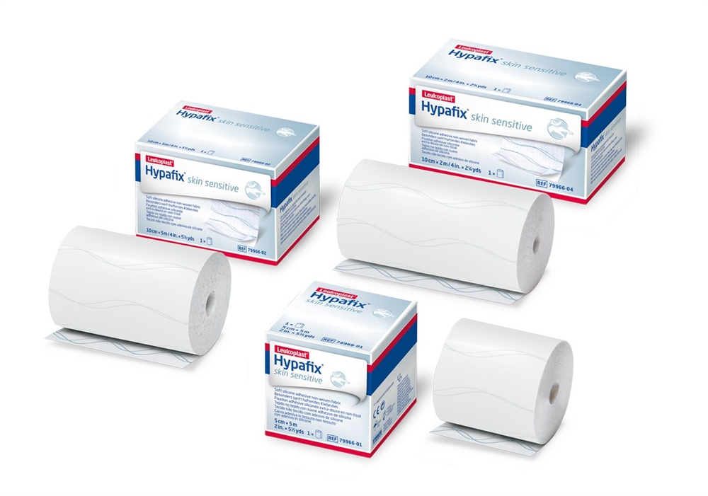 HYPAFIX Skin sensitive Silikon 10cmx2m 1 Stk