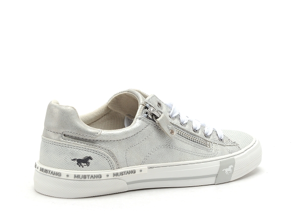 Mustang basses femme 1353308 argent