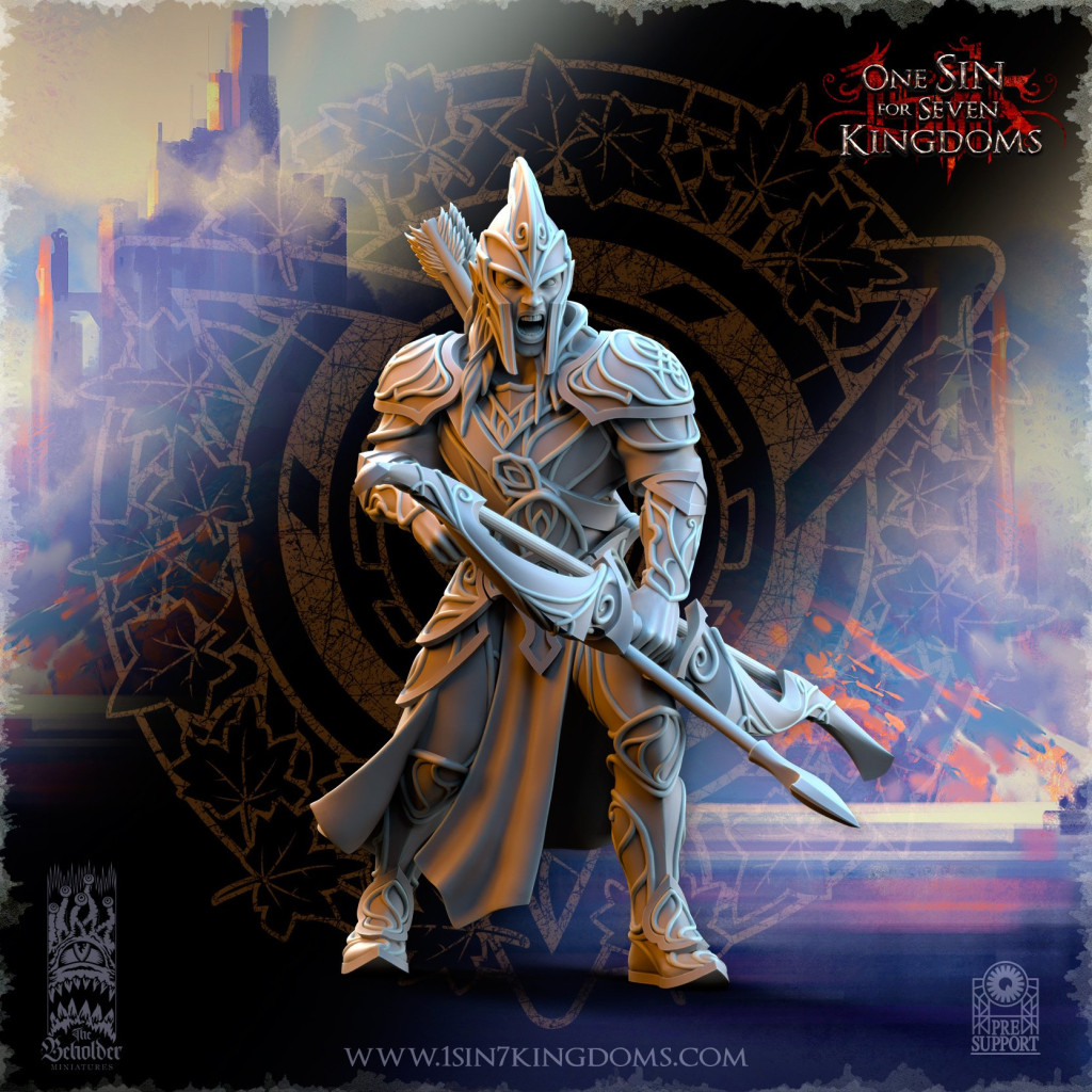 The Beholder Miniatures - Elfes - Archers
