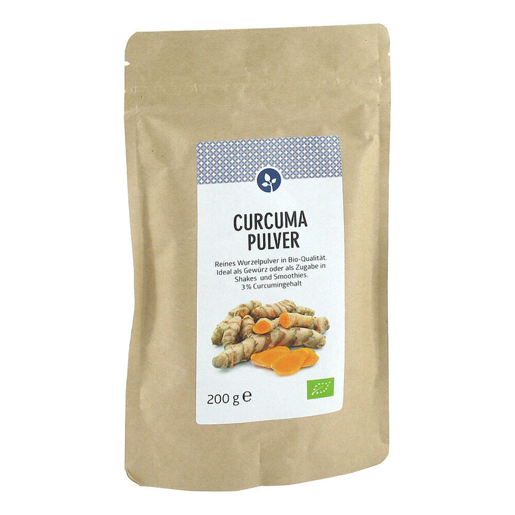 Curcuma Pulver Bio 200g, 200 g