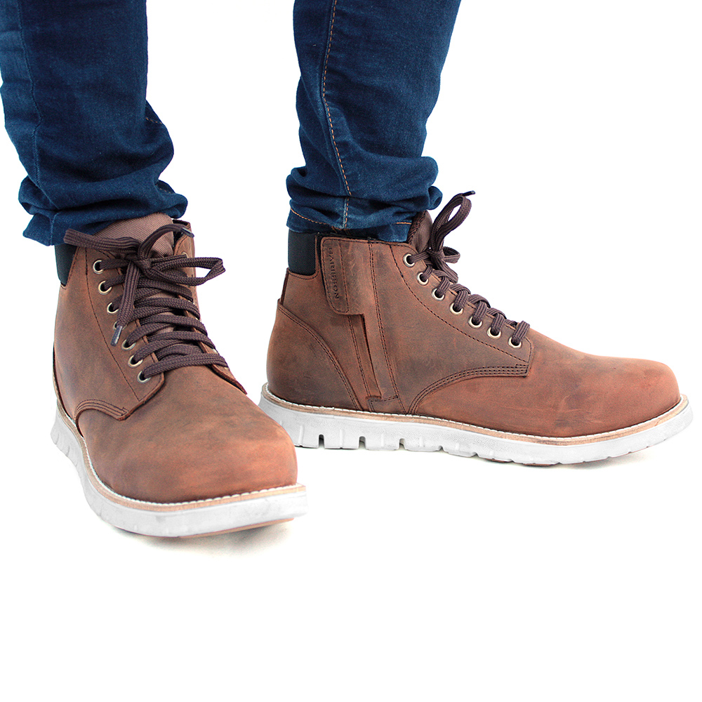 Harisson - Chaussures Custer Marron