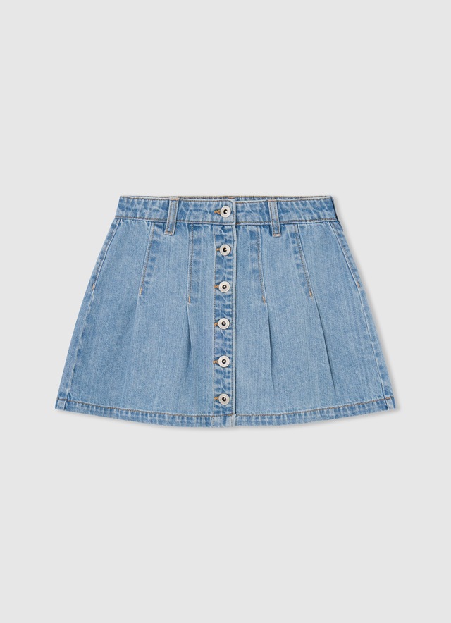 Pepe Jeans A-Linien-Rock , mit durchgängiger Knopfleiste