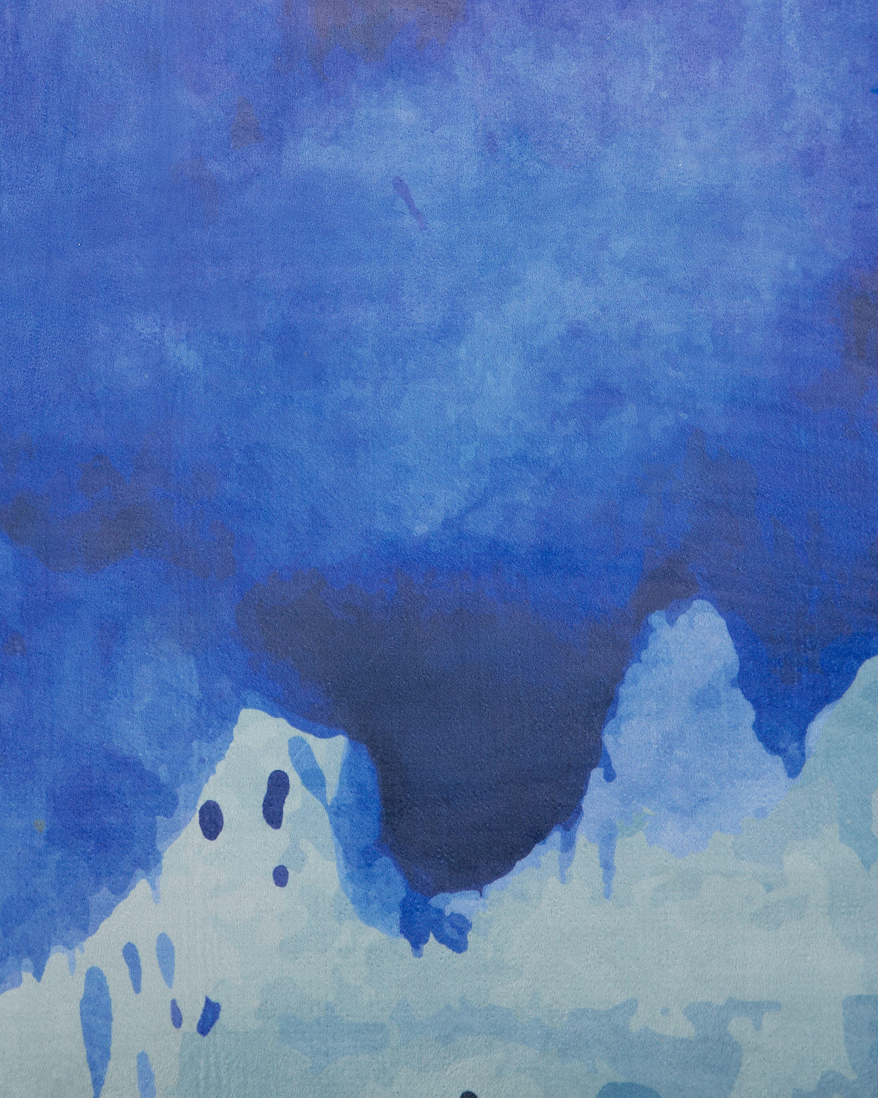 Vloerkleed ODALAR Blauw 160 x 230 cm