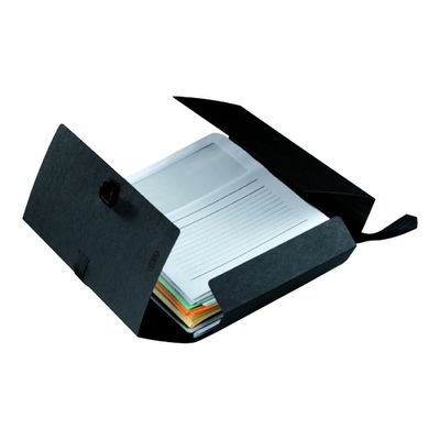 Oxford Bicolor Recyc+ - Chemise à sangle avec rabats - fermeture avec clip - disponible dans différentes associations de couleurs