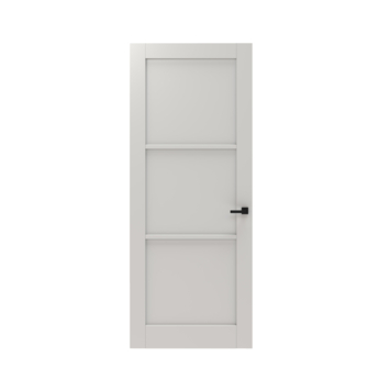 Lundia binnendeur Frama Tre 2A01 wit gegrondverfd stomp 83 x 231,5 cm