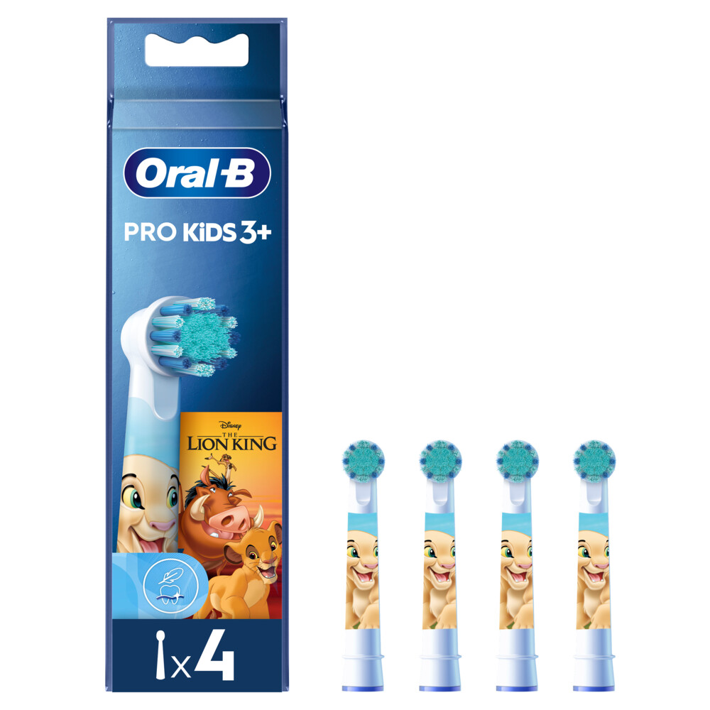 Oral-B Opzetborstels Kids Lion King4 stuks