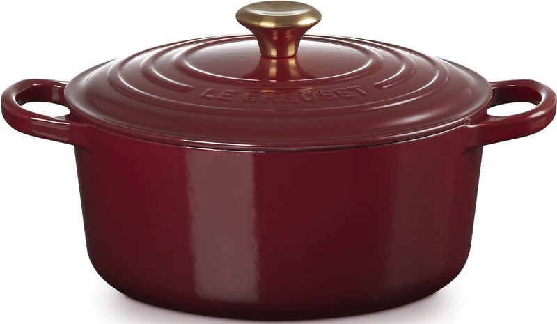 Le Creuset Braadpan Signature - Garnet - ø 20 cm - Gietijzer - 2.4 liter