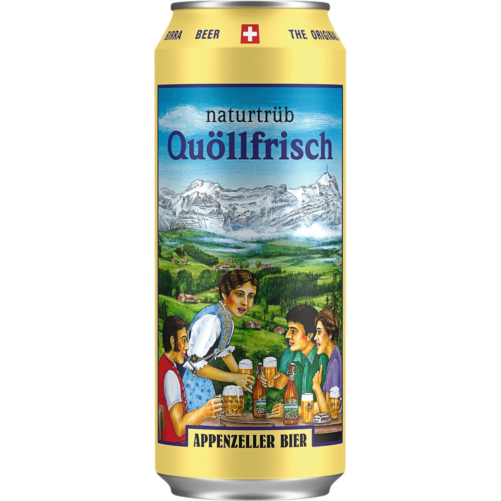 Quöllfrisch Naturtrüb Dose 6 x 50 cl