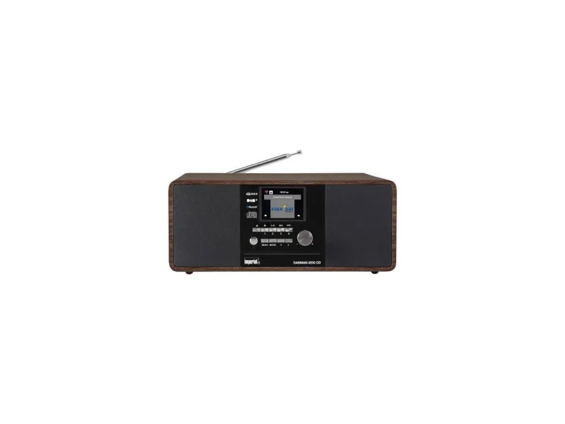 Imperial DABMAN i200 CD, Digital, DAB ,FM,UKW, Afspiller, CD, 20 W, 7,62 cm (3